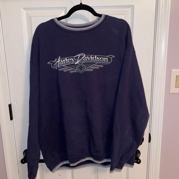 Vintage Harley Davidson crew - Picture 1 of 3